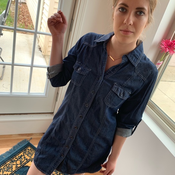 cute jean dress outfits